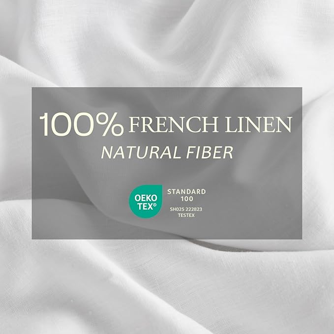 DAPU 100% Linen Duvet Cover Set - Image 2