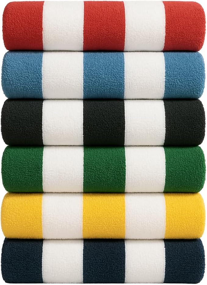 Cotton Turkish Beach Towel by 9Threads