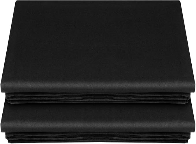 Lirex 2-Pack Queen Size Flat Sheet Set, Ultra-Soft Brushed 1800 Microfiber by Lirex