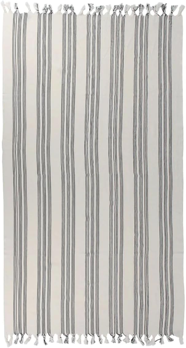 Morrocan Beach Towel | Cotton Blanket Throw, Sand Free, Quick Dry, Turkish Towel - Image 4