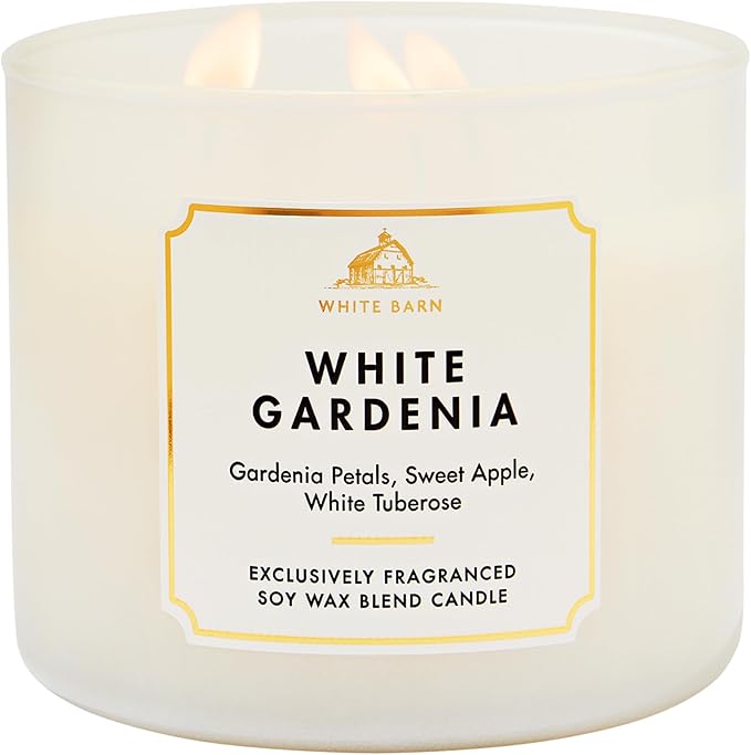 Bath & Body Works White Gardenia 3-Wick Candle by BathBodyWorks