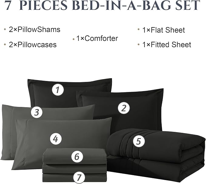 Monbix Oversized King Size Comforter Set - Image 7