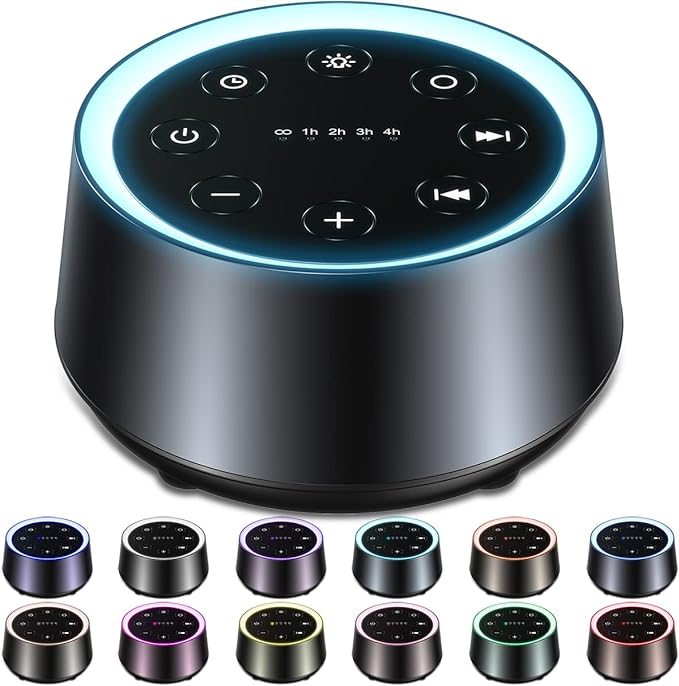 EasyHome Sleep Sound Machine White Noise Machines by EasyHome