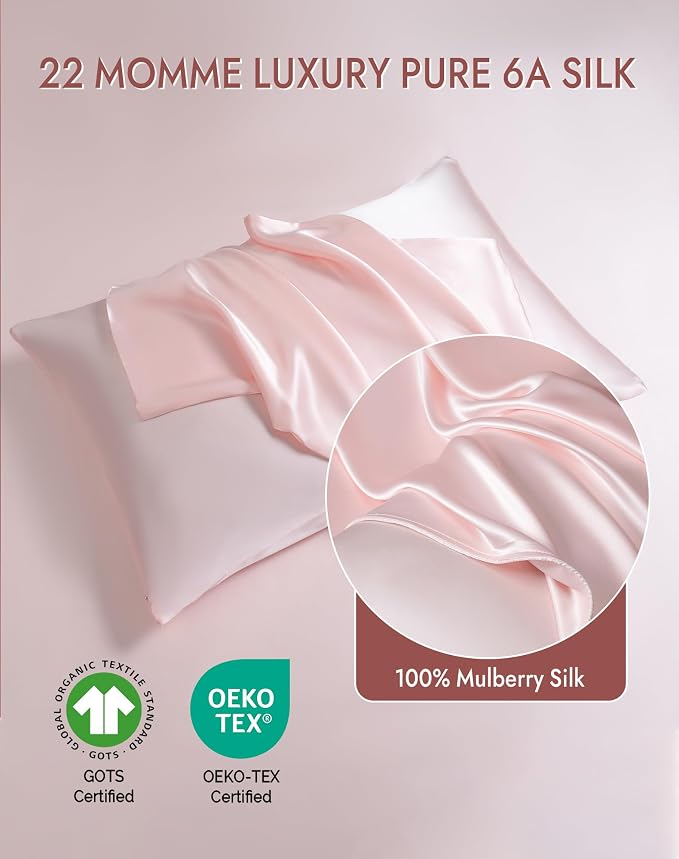 SilkSilky 100% Mulberry Silk Pillowcase - Image 2