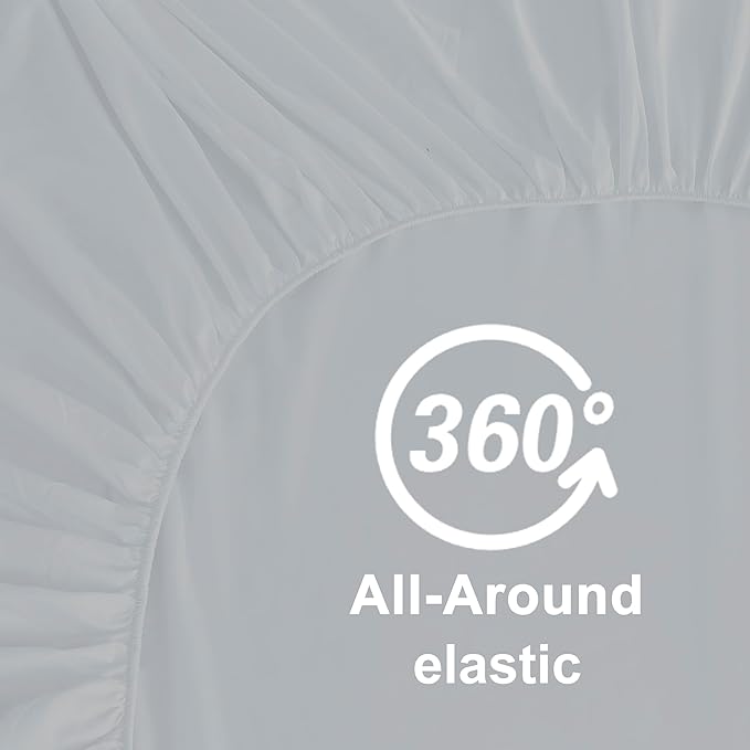 Hotella 100% Microfiber Twin Size Fitted Sheet Only, Ultra Soft Hotel Quality - Image 5