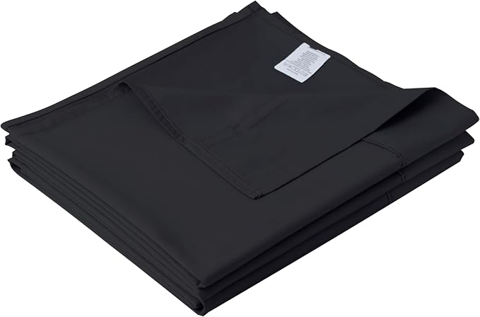 Cotton Cal King Flat Sheet Only, 600 Thread Count 100% Egyptian Cotton Top by ZaizaiHome