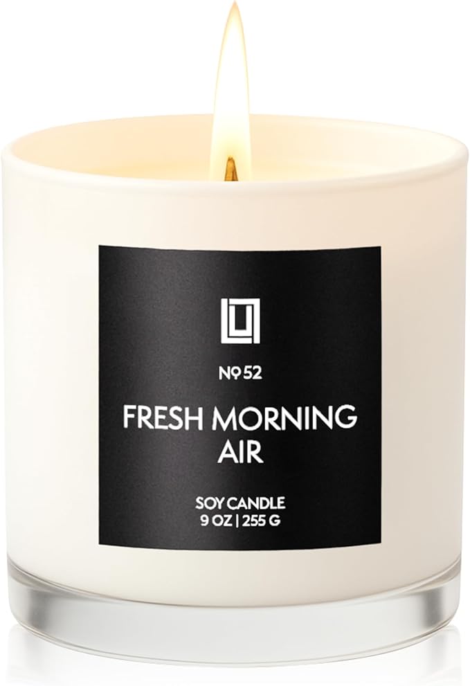 Lulu Candles | Fresh Morning Air | Luxury Scented Soy Jar Candle | Hand Poured - Image 2