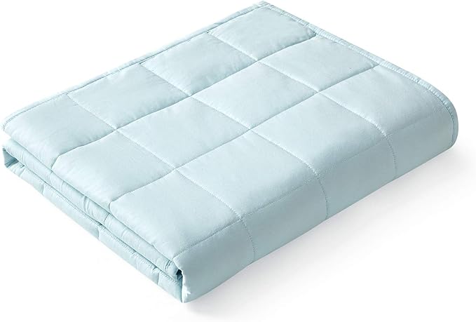 YnM Weighted Blanket, Heavy 100 Percent Oeko-Tex Certified Cotton Material by YNM
