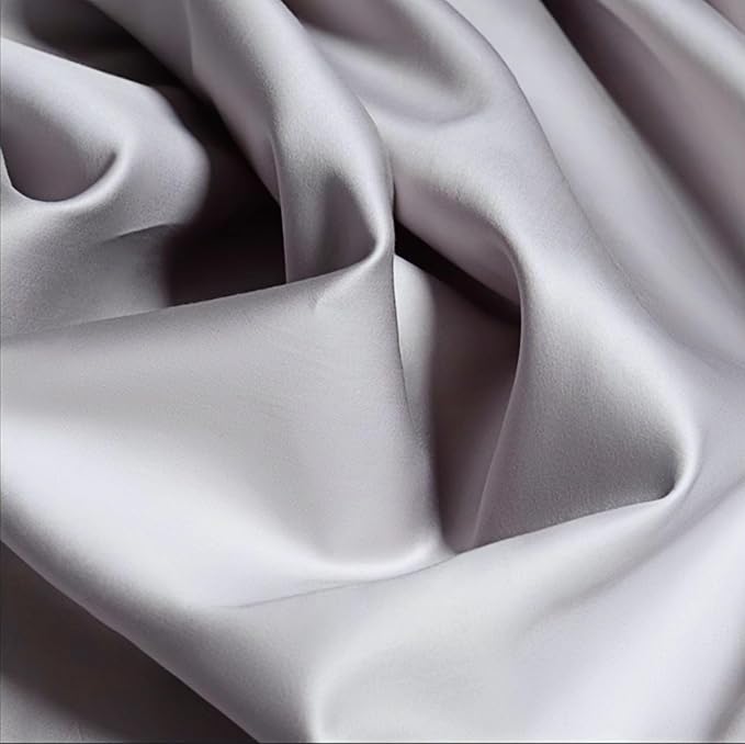 Queen Size Flat Sheet Only, Soft 300 Thread Count 100% Cotton Sheets, Cooling & - Image 4