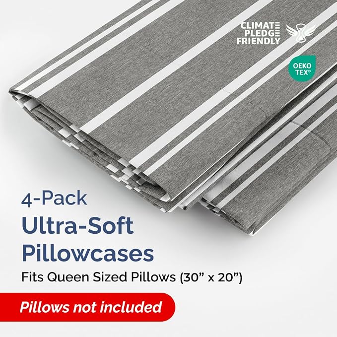 Queen Pillow Cases Set of 4 - Image 2