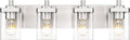 Bathroom Light Fixtures, 4-Light Vanity Light by Metwet