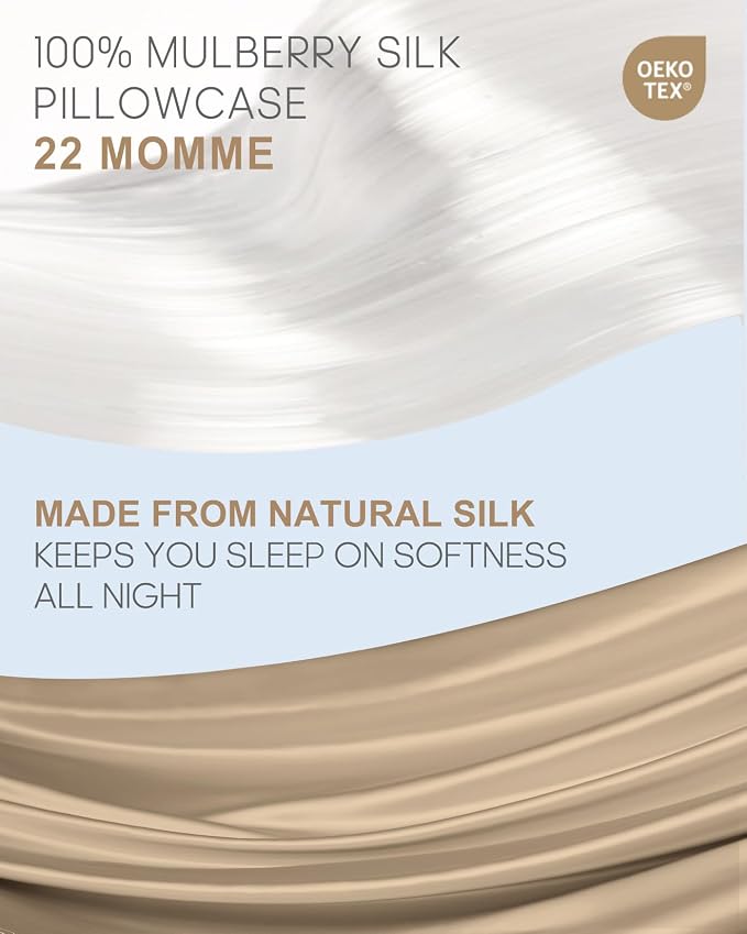 THXSILK Set of 2 Silk Pillowcase - Image 2