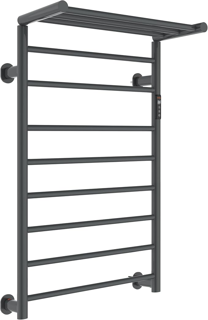 Foldable Heated Towel Rack, Dual-Zone Electric Towel Warmer Rack - Image 9