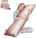HUXMEYSON Body Pillow with Satin Pillowcase, Body Pillow by HUXMEYSON