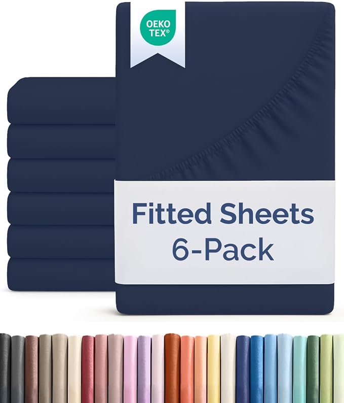 Cal King Size Fitted Bed Sheet by CGKUnlimited