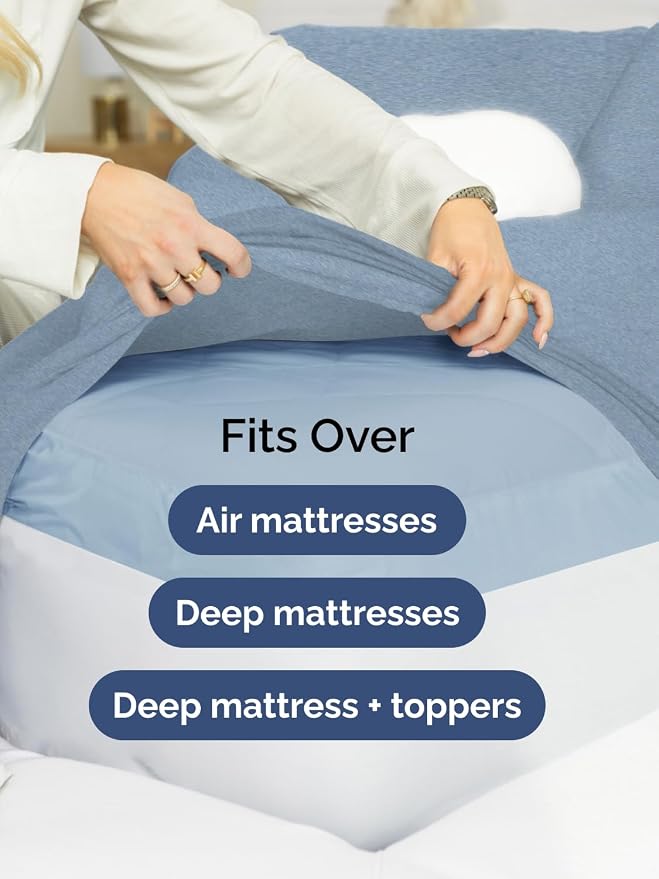 Extra Deep King Fitted Sheet - Image 6