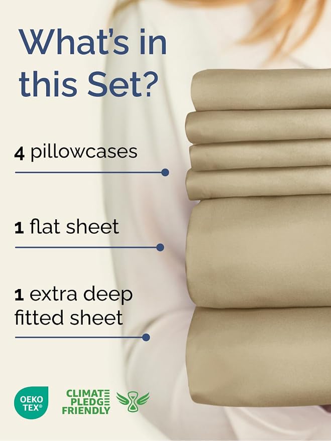 Extra Deep King Sheet Set - Image 2