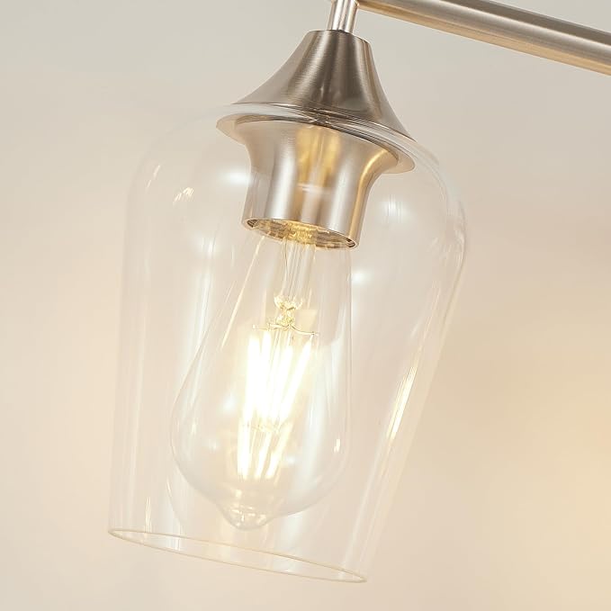 Bathroom Light Fixtures, Brushed Nickel Vanity Lights - Image 8