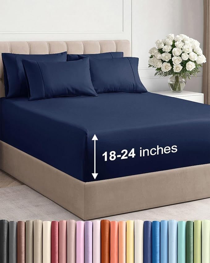 Extra Deep Queen Sheet Set by CGKUnlimited