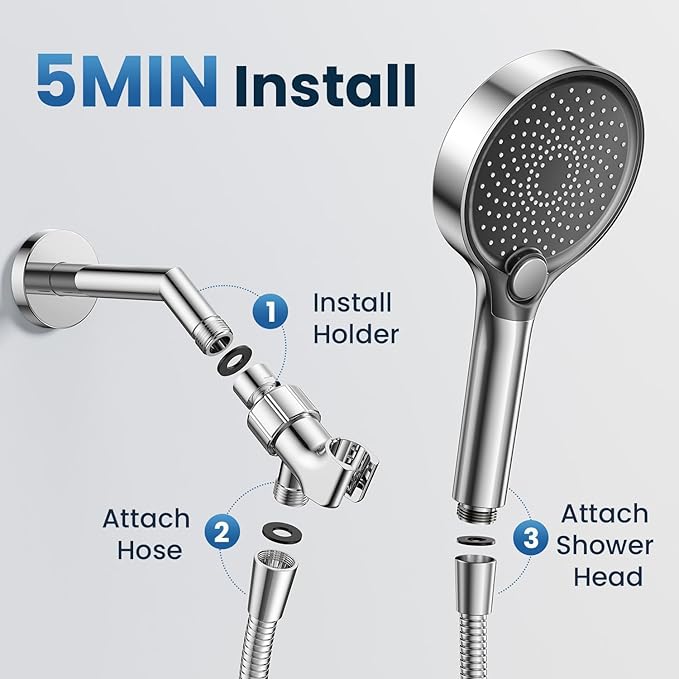 Shower head with handheld - Image 6