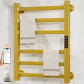 ENZE Smart Heated Towel Rack, 6-Bar Wall-Mounted Electric Towel Warmer 150W by ENZESMART