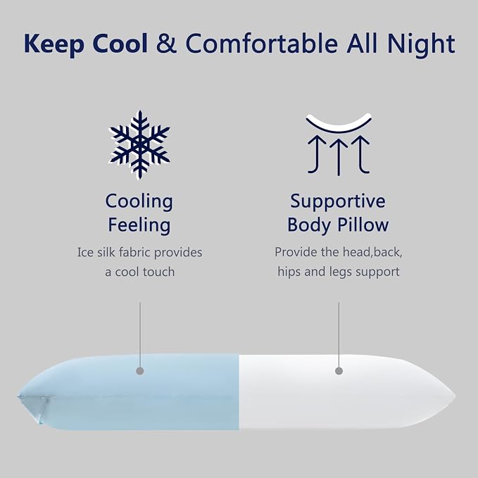 DOWNCOOL Large Body Pillow Insert - Image 4