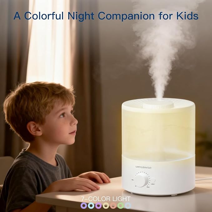MegaWise Ultrasonic Cool Mist Humidifier SK7620 - Image 4