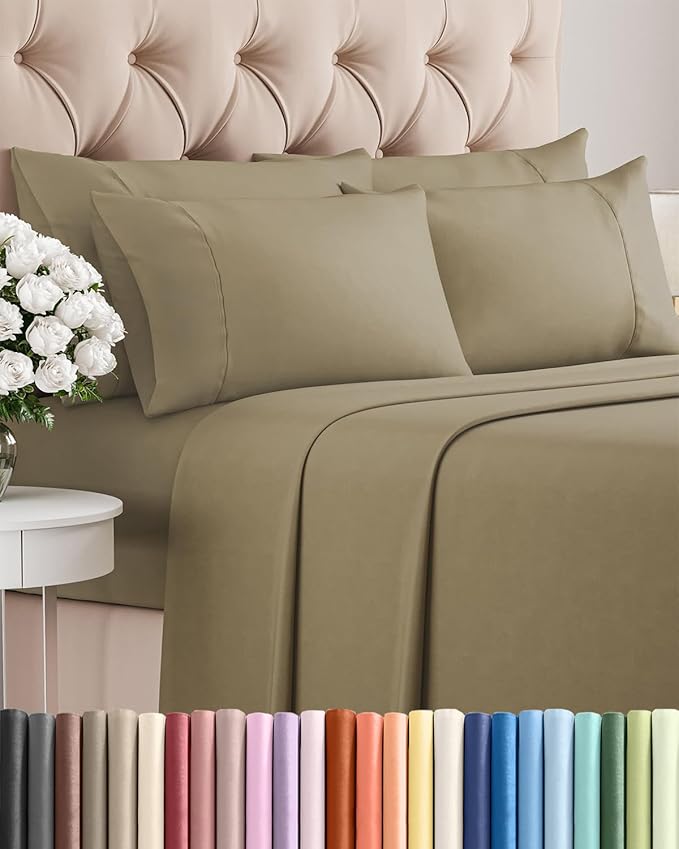 Queen 6 Piece Sheet Set by CGKUnlimited
