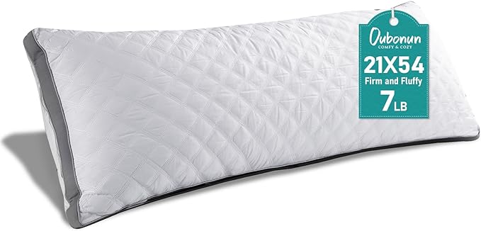 Oubonun Premium Adjustable Loft Quilted Body Pillows by Oubonun