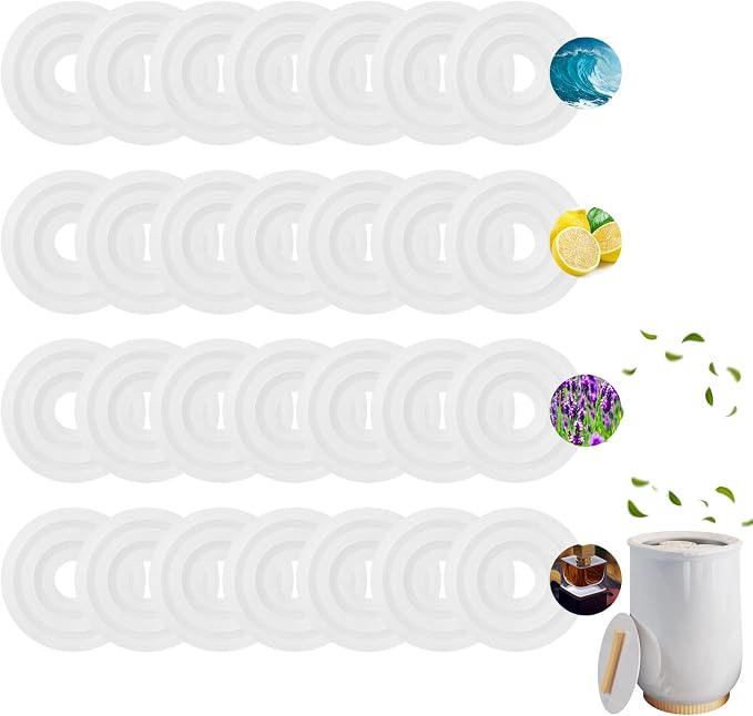 Demissle 48 Pcs Replacement Fragrance Scented Pads Disc Fresh Oil Refill Pad by Demissle