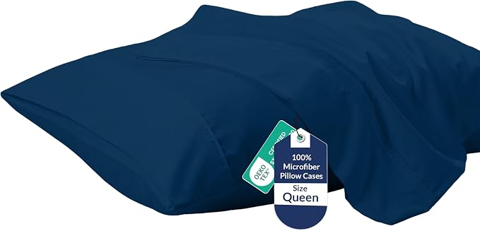 Royale Linens Queen Pillowcase Set of 2 by ROYALELINENS