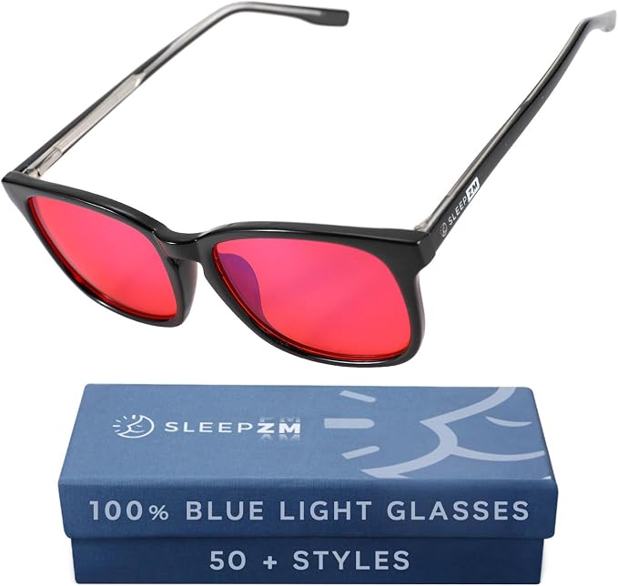 Sleep ZM Blue Light Blocking & Light Sensitivity Glasses by SleepZM