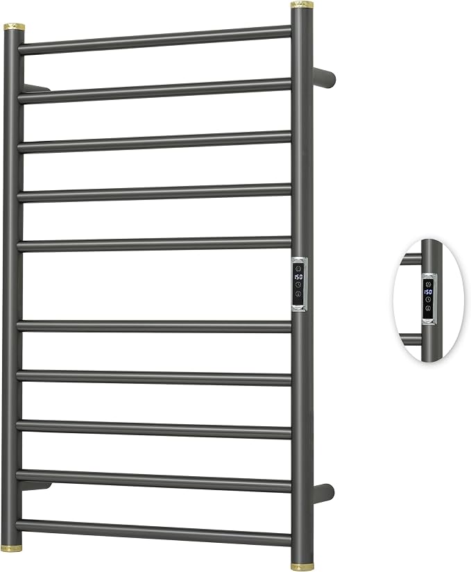 Electric Towel Warmer Rack, Heating Towel Warmer, Timer & Temperature Control - Image 9
