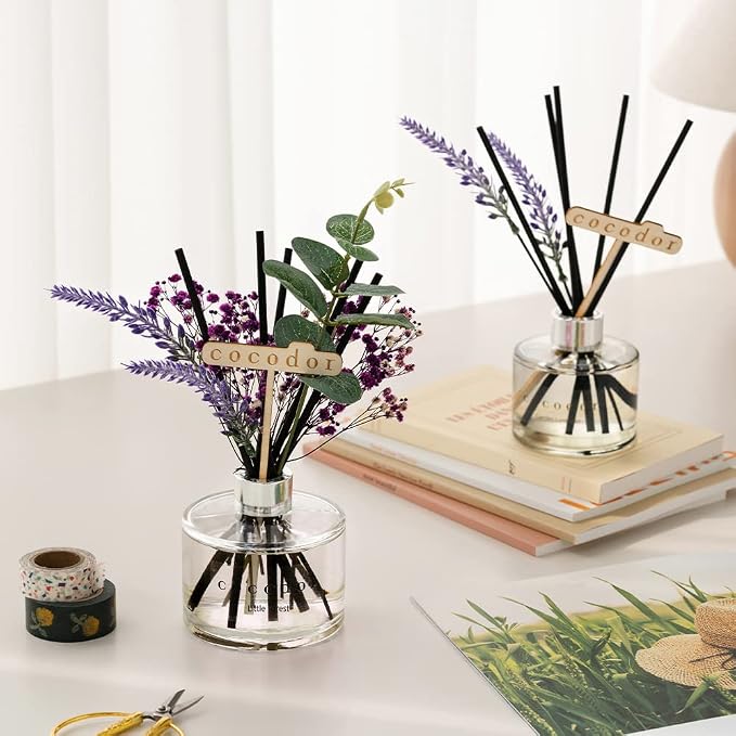 COCODOR Lavender Reed Diffuser/White Jasmine/6.7oz/1Pack / Home Fragrance Scent - Image 7