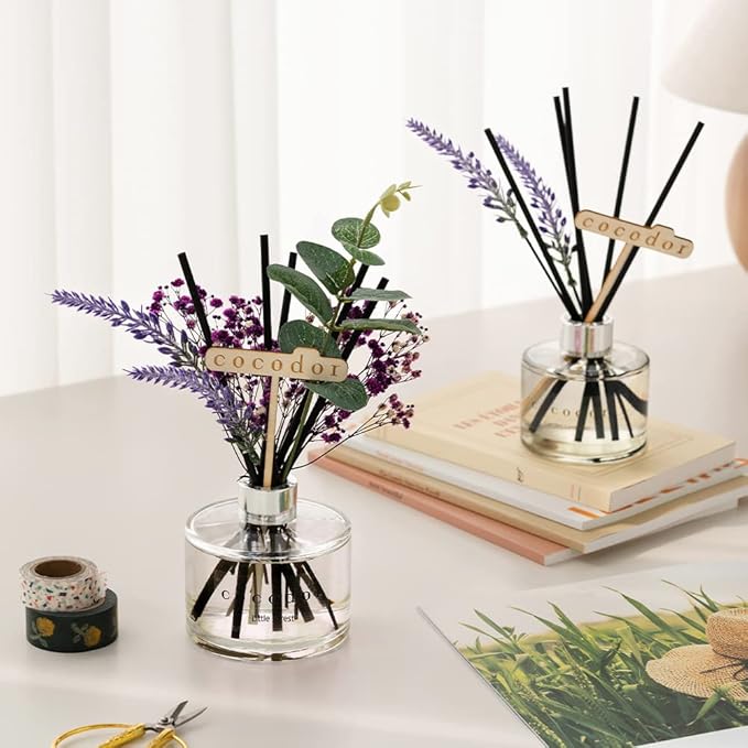 COCODOR Lavender Reed Diffuser/Black Cherry / 6.7oz / 1 Pack/Home Decor & - Image 7