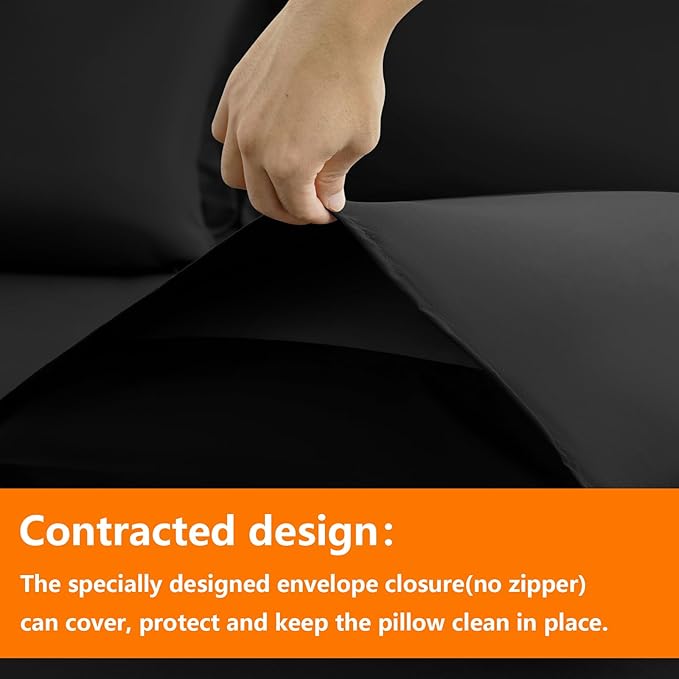 TAIMIT Black Full Size Comforter Set - Image 4