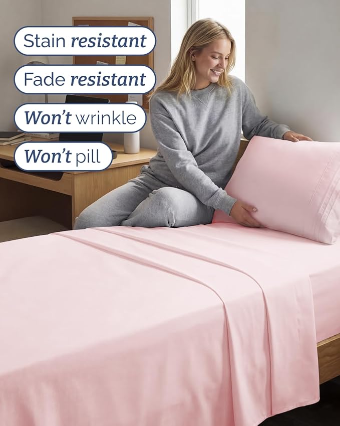 Twin XL Size 3 Piece Sheet Set - Image 5