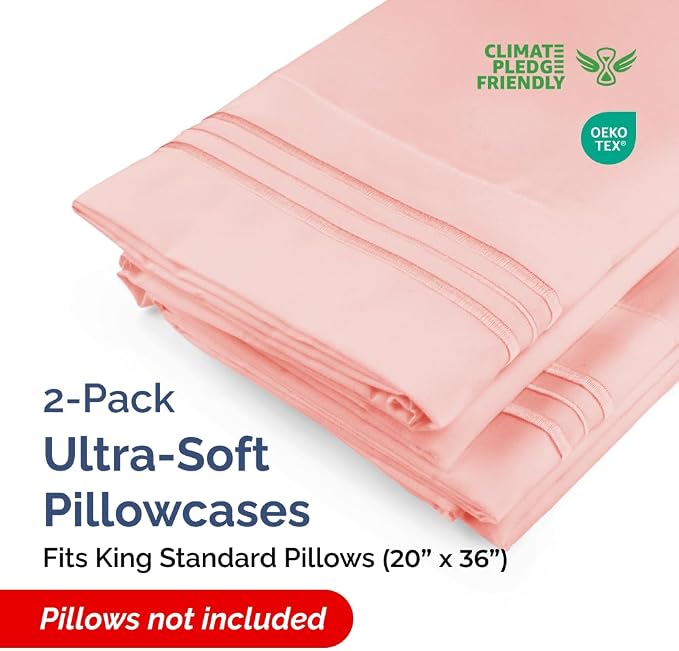 King Standard Pillow Cases Set of 2 - Image 2