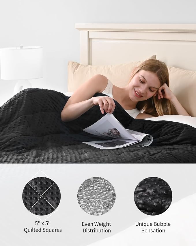 Mr. Sandman Weighted Blanket for Adults, Heavy Blanket for Woman, Man - Image 4