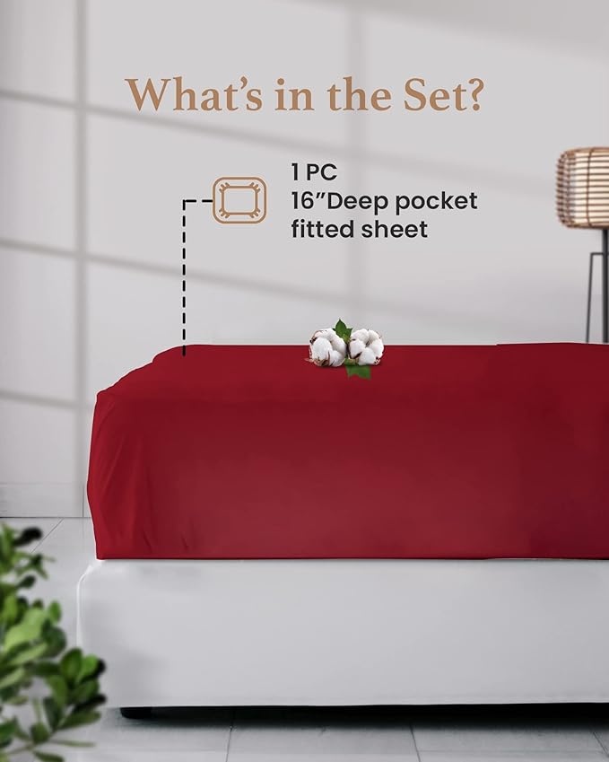 Good Sleep Bedding Queen Fitted Sheet - Image 2