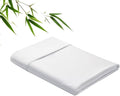 Bamboo Viscose Flat Sheets Only, 400 Thread Count Sateen Weave TwinXL Size Flat by ZaizaiHome