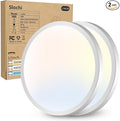 2PACK LED Flush Mount Ceiling Light Fixture, 3000K-4000K-6500K & 150W by CeilingLights