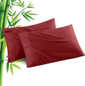 Pillowcases Queen Size 2 Pack, Viscose Cooling Pillow Cases by JamRest