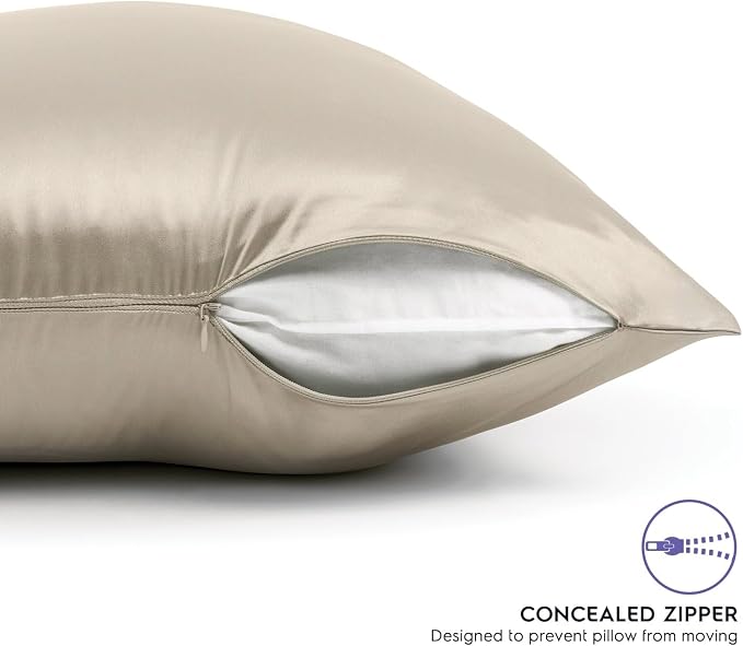 Tafts Pillow Cases - 22mm 100% Pure Mulberry 6A Silk Pillowcase - Image 4