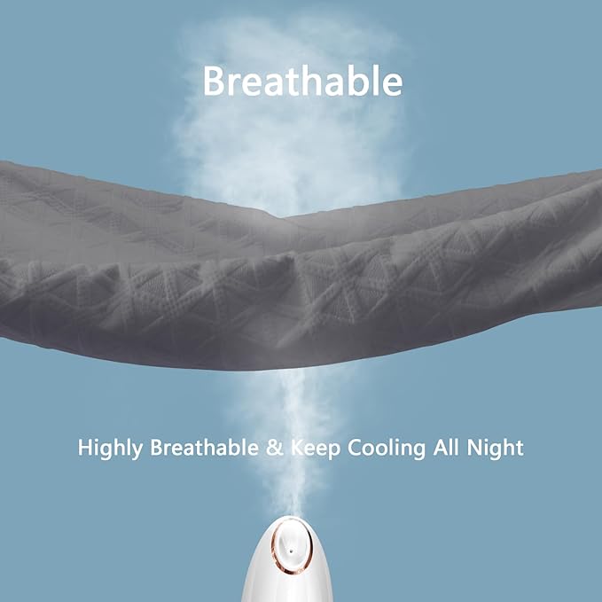 Premium Waterproof Mattress Protector Queen Size, Breathable Bed Cover 3D Air - Image 5