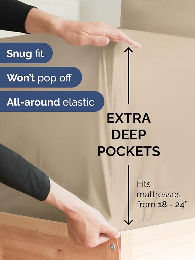 Extra Deep King Sheet Set - Image 3