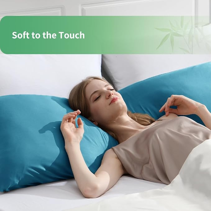 Body Pillowcase, Cooling Viscose from Bamboo Pillow Cover - Image 3