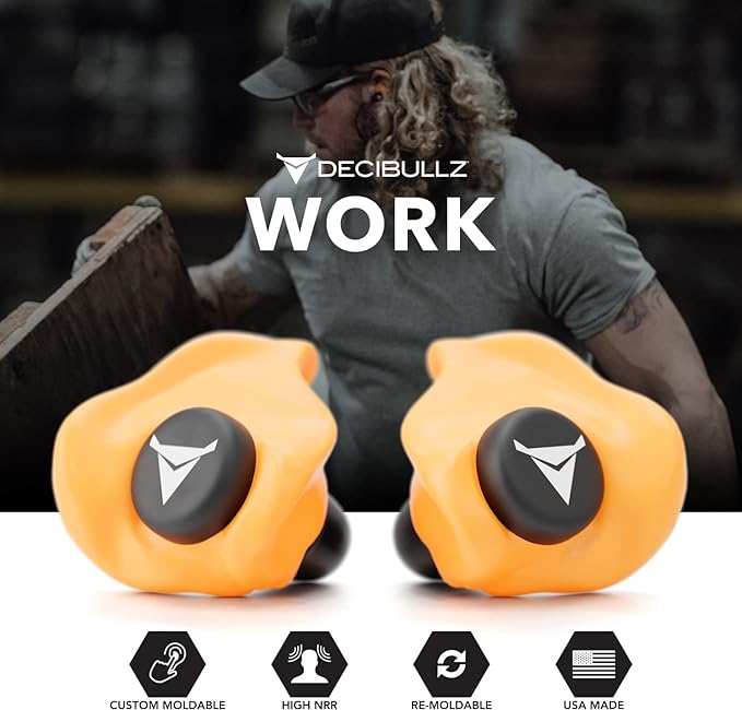 Decibullz - Custom Molded Earplugs, 31dB Highest NRR, Comfortable Hearing - Image 5