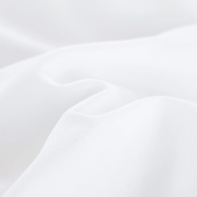 weigelia Queen Comforter Set White Comforter Boho Solid Color Bedding - Image 7