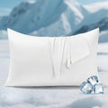 Elegear Cooling Pillow Cases for Hot Sleepers, Soft Silky Pillowcases for Hair by Elegear